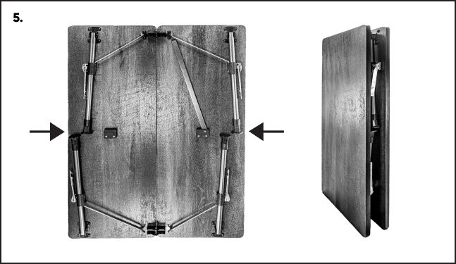 A picture of the back side of a wooden box.